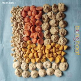 Bengali Daler Bori Combo 500 G (5 types of Daler Bori)
