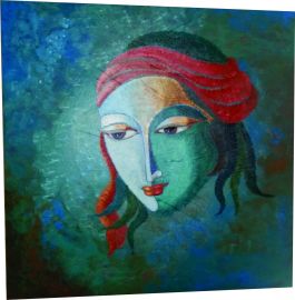Lord Krishna Paintings - Modern Art 
