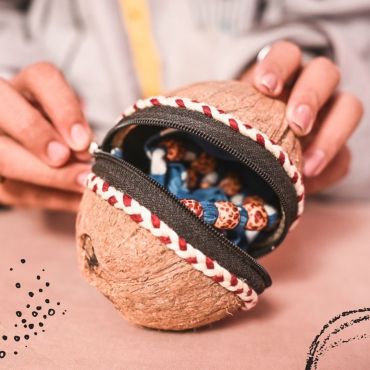 Coconut Shagun Pouch
