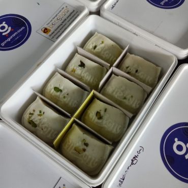 Ganguram's Plain Jalbhara Sandesh (Karapak) 400 grams 