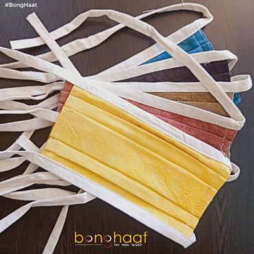 Multilayered 100% Cotton (Woven) Mask Kit (Pack of 5) 