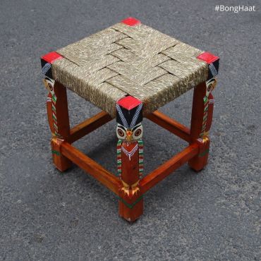 Handcrafted Wooden Stool 