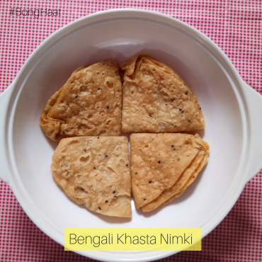 Crispy Bengali Nimki (Khasta Nimki) 400 grams approx