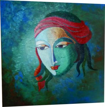 Lord Krishna Paintings - Modern Art 