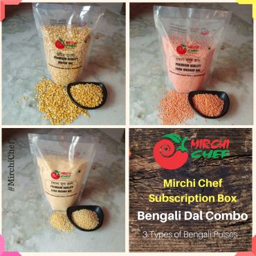 Mirchi Chef Subscription Box- Bengali Dal (Pulses) Combo 
