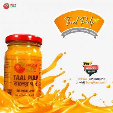 Mirchi Chef's Taal (Palmyra Fruit) Pulp 400G 
