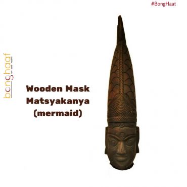 Hand Crafted Wooden – Matsyakanya (Mermaid)